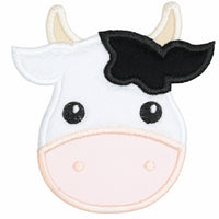 Bull Cow Sew or Iron on Patch