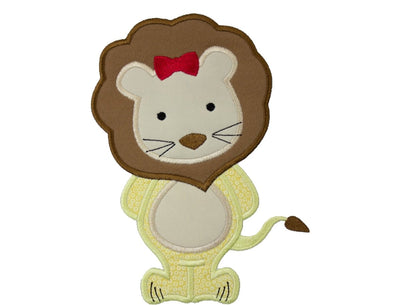 Cowardly Lion from Oz Sew or Iron on Embroidered Patch
