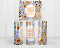 Dumbrella 20 oz insulated tumbler with lid and straw - Sew Lucky Embroidery