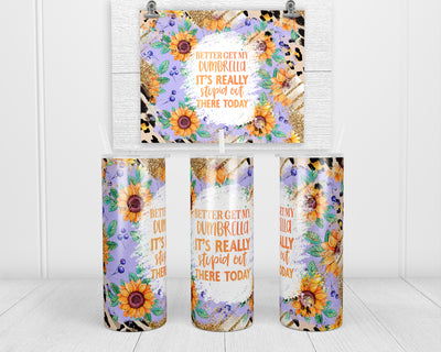 Dumbrella 20 oz insulated tumbler with lid and straw