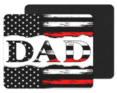 Fire Dad Mouse Pad