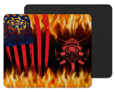 Fire and Rescue Mouse Pad