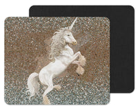 Unicorn Glitter Custom Personalized Mouse Pad - Sew Lucky Embroidery