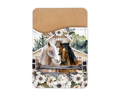 Horse and Barn Painting Phone Wallet