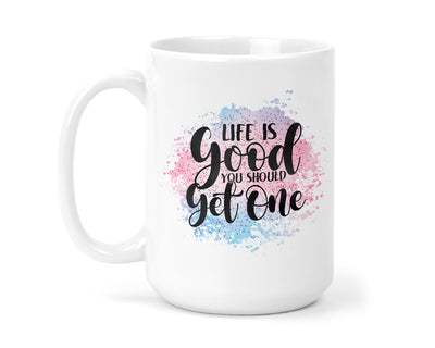 Life is Good 15 oz Coffee Mug