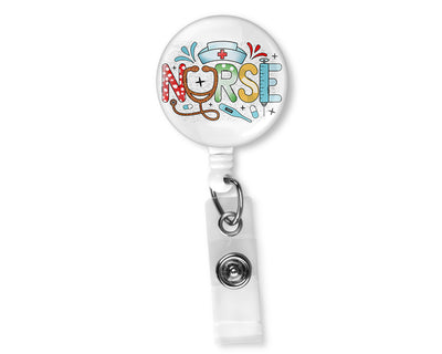 Nurse Badge Reel