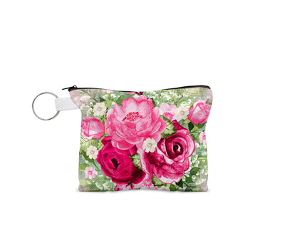 Pink Roses Coin Purse