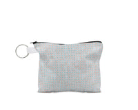 Pink and Blue Aztec Coin Purse - Sew Lucky Embroidery
