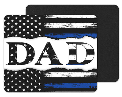 Police Dad Mouse Pad