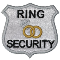 Ring Security Patch Embroidered Wedding Badge for Ring Bearer Outfit, Suit, or Backpack Iron-On or Sew-On - Sew Lucky Embroidery