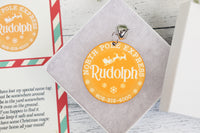 Rudolph's Enchanted Lost Tag    A Magical Connection to Santa - Sew Lucky Embroidery