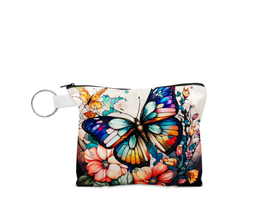 Stained Glass Butterfly Coin Purse
