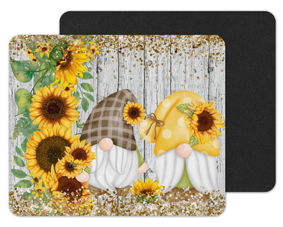 Sunflower Gnomes Mouse Pad