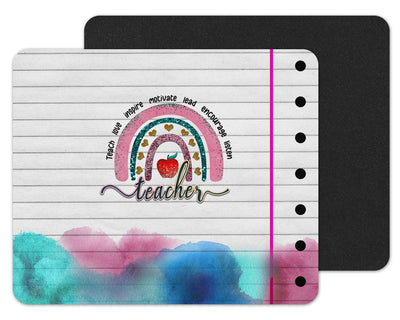 Teacher Notebook Mouse Pad
