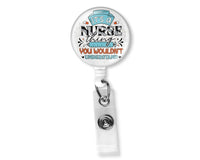 A Nurse Thing Badge Reel - Sew Lucky Embroidery