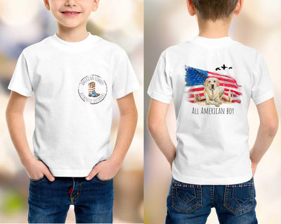 All American Boy Yellow Lab Shirt