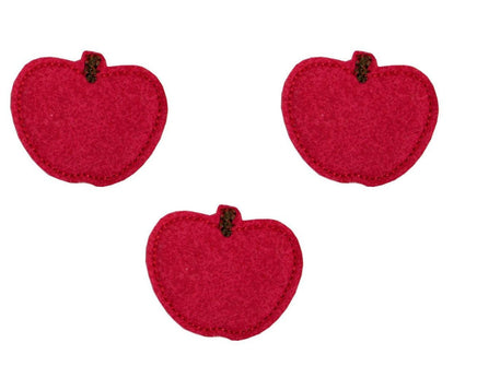 Apple Felties Uncut (set of 3)  
