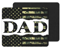 Army Dad Mouse Pad - Sew Lucky Embroidery