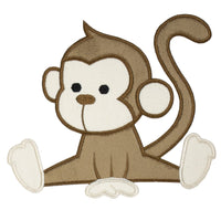 Baby Monkey Patch - Sew Lucky Embroidery