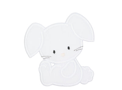 Baby Bunny Boy Easter Patch in your choice of Sew or Iron on