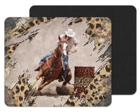 Barrel Racer Mouse Pad - Sew Lucky Embroidery