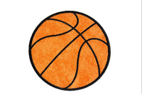 Basketball Sports Sew or Iron on Patch - Sew Lucky Embroidery