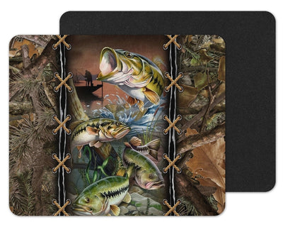 Bass Fishing Mouse Pad