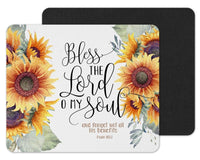 Bless the Lord O My Soul Mouse Pad - Sew Lucky Embroidery