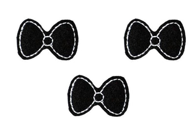 Bow Tie Felties Uncut  (set of 3)