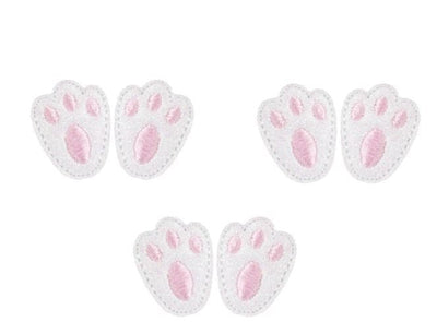 Bunny Feet Felties (set of 3)