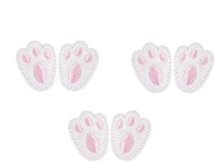 Bunny Feet Felties (set of 3)