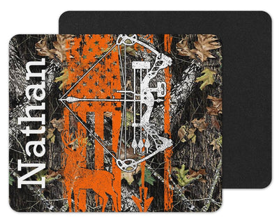 Deer Hunter Bow Custom Personalized Mouse Pad