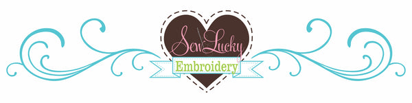Sew Lucky Embroidery Logo