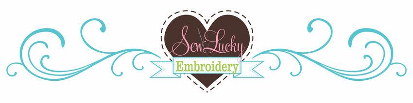 Sew Lucky Embroidery Logo