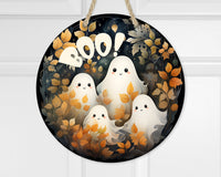 Halloween Cute Ghost Boo Door Hanger - Sew Lucky Embroidery