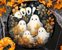 Halloween Cute Ghost Boo Door Hanger - Sew Lucky Embroidery