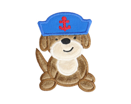 Sailor Dog Patch - Sew Lucky Embroidery