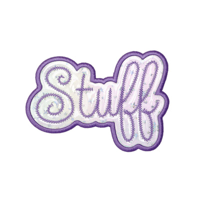 Stuff Sew on Embroidery Patch