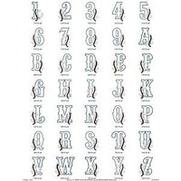 Anchor Birthday Number Patch - Sew Lucky Embroidery