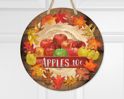 Apples Fall Door Hanger