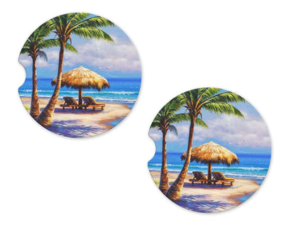 Beach Sandstone Car  (Set of Two)