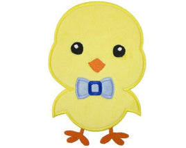 Boy Easter Chick Patch - Sew Lucky Embroidery