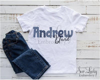 Boys Personalized Printed Shirt