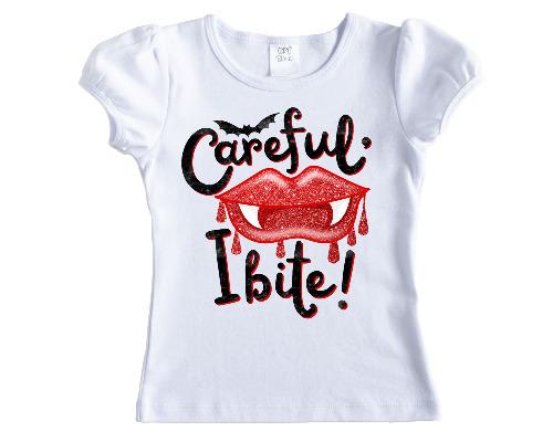 Careful I Bite Halloween Shirt
