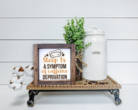Coffee Farmhouse Tier Tray Signs - Sew Lucky Embroidery