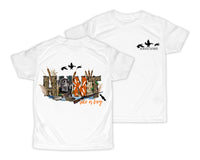 Duck Hunt Personalized Short or Long Sleeves Shirt - Sew Lucky Embroidery