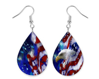 Eagle Teardrop Earrings