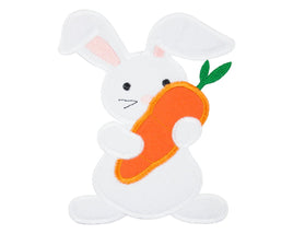 Easter Bunny with Carrot Patch - Sew Lucky Embroidery