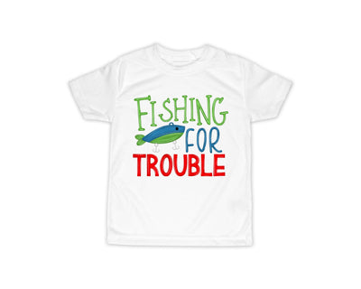 Fishing for Trouble Short or Long Sleeves Shirt