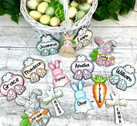 Easter Cross Name Tag in Boy or Girl - Sew Lucky Embroidery